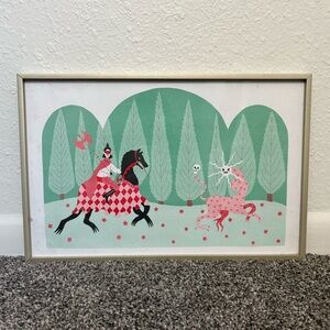 Fantasy Whimsical Graphic Framed Artist Print